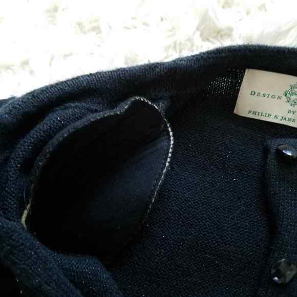 Design Options sequin embroidery skyline cardigan - Picture 4 of 8